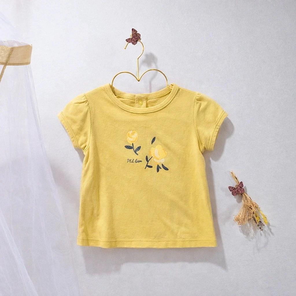 Tee-shirt bébé fille 6 mois – Neuf – Marque P’tit Bisou